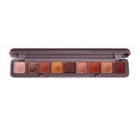 9-Color Glitter Eyeshadow Pallet, Waterproof Pressed Powder, 3,66 x 1,54 x 0,75 Inches, Day and Night Looks, Compact Size Blendable Cool Tone, Eye Shadow Makeup Kit for Women, Girls