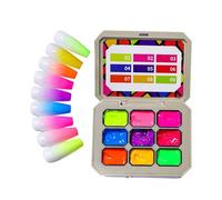 9-Color Solid Nail Gel Palette - Professional Creamy Manicure Set, UV/LED Nails Art Gl, High-Pigment Salon Finishing, Travel-Friendly Solid Gel Kit, Long-Lasting Nail Color | For Women
