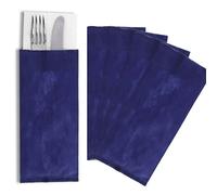 [9 COLORI] SET DA 100 BUSTE PORTAPOSATE CON TASCA 11x25 cm con tovagliolo TNT