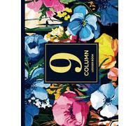 9 Column Ledger Book for Bookkeeping and Accounting - Essential Log Book Journal: Floral Watercolor - Now in Landscape Orientation