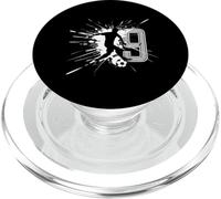 9 ° compleanno ragazzo 9 anni calcio calcio compleanno PopSockets PopGrip per MagSafe