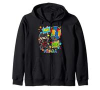 9° Compleanno Ragazzo Ninja Blocks Master Builder Kids Felpa con Cappuccio