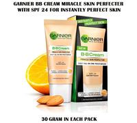 9 CONFEZIONI DI GARNIER BB CREAM MIRACLE SKIN PERFECTER CON SPF 24 DAILY TUTT...