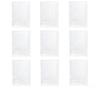 9 cornici per mini desktop per foto da 7,6 cm, cornici compatte con struttura robusta, per casa o ufficio (B)