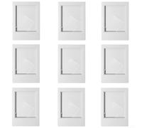 9 cornici per mini desktop per foto da 7,6 cm, cornici compatte con struttura robusta, per casa o ufficio (C)