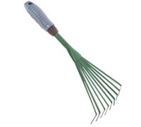 9 denti giardino pulizia rastrello attrezzi da giardino a spessore lungo