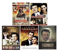9 Different ANTONIO AGUILAR DVD's