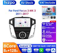 9 "DSP 2Din Android autoradio lettore Video multimediale per Ford Focus 3 Mk 3 2011 - 2019 navigazione GPS Carplay 4G 2 Din Stereo BT P1 (4Core 1G 32G) AI