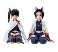 9 Figure Hashira Meeting - Kochou Shinobu Tsuyuri Kanao Figure Anime Action Figure, 10 cm in PVC, decorazione per la casa, regalo di compleanno per i fan