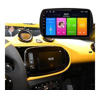 9" HD Android Auto GPS Radio Navigator Carplay Replacement for Smart Forfour 4 berlina 453 Smart Fortwo II Cabriolet Coupe 453 OEM A4539008502 con GPS Bluetooth FM USB WiFi DVR RDS TPMS SWC DAB