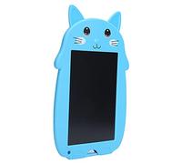 9-i LCD Writing Tablet Cartoon Cat Dishing Draw Draward con I-Erasing Lock for Kids (BLUE)