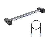 9 in 1 docking station USB C con piedini staccabili e porta USB multipla Rj45 Ethernet 1000Mbps PD100W 4K60hz