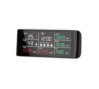 9 in 1 rilevatore di qualità 'aria Tester di gas CO2 PM2.5 PM10 TVOC Display LED for monitor di formaldeide