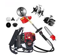 9 In1 Zaino Decespugliatore Tagliaerba Con GX35 4 Tempi 35cc Motore A Benzina Tagliaerba Mini Timone per giardino, prato