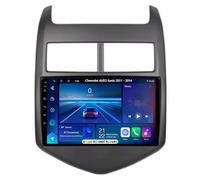 9 inch Android 15 Car Stereo Multimedia Player per Chevrolet Aveo Sonic 2011-2014, Wireless Carplay Android Auto Mirror Link GPS Navigation Bluetooth/FM/WiFi/USB/Backup Camera