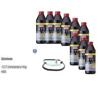 9 L Liqui Moly 1100 Olio Ingranaggi Vaico Filtro Olio Trasmissione per