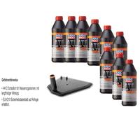9 L Liqui Moly 1100 Olio per Ingranaggi Vaico Filtro Trasmissione Audi Q7 3.0