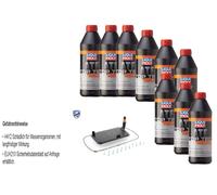 9 L Liqui Moly 1100 Trasmissione Vaico Filtro Olio per BMW X5 3.0d 3.0i Terra