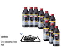 9 L Liqui Moly 1100 Trasmissione Vaico Filtro Olio per Mitsubishi Pajero III)