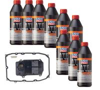 9 L Liqui Moly 1200 Trasmissione Denckermann Filtro Olio per Audi Q7 3.0 Tdi