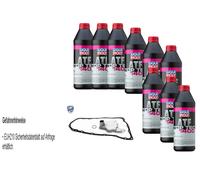 9 L Liqui Moly 1400 Trasmissione Vaico Filtro Olio per Nissan Juke 1.6 Dig-T