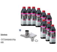 9 L Liqui Moly 1400 Trasmissione Vaico Filtro Olio per Nissan Murano II 3.5