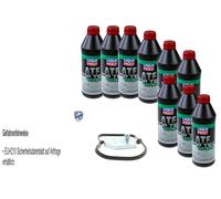 9 L Liqui Moly 1800 Olio Ingranaggi Vaico Filtro Olio Trasmissione per