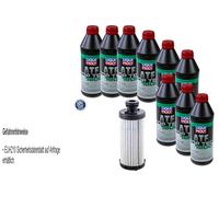 9 L Liqui Moly 1800 Trasmissione Vaico Filtro Olio per Audi A4 Allroad 3.0