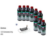 9 L Liqui Moly 1800 Trasmissione Vaico Filtro Olio per BMW X5 3.0d Land