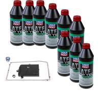 9 L Liqui Moly 1800 Trasmissione Vaico Filtro Olio per Ford Transit Scatola