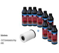 9 L Liqui Moly 8100 Olio per Ingranaggi Meyle Filtro Trasmissione VW Touran