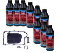 9 L Liqui Moly 8100 Trasmissione Denckermann Filtro Olio per Mercedes-Benz