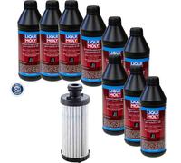 9 L Liqui Moly 8100 Trasmissione Vaico Filtro Olio per Audi A5 Cabriolet 2.0
