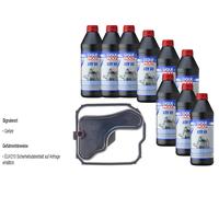 9 L Liqui Moly ATF III DENCKERMANN Filtro Olio Cambio Per Renault Scénic II 1.6