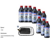 9 L Liqui Moly ATF III VAICO Filtro Olio Cambio Per BMW X5 3.0d 3.0i Land Rover