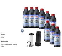 9 L Liqui Moly ATF III VAICO Filtro Olio Cambio Per Mitsubishi Outlander II 2.2