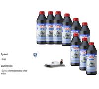 9 L Liqui Moly Atf III Vaico Filtro Olio Trasmissione per Peugeot 206 Cc 1.6 16V