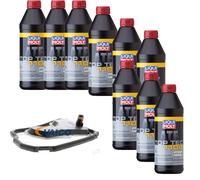 9 L Liqui Moly Top Tec ATF 1100 VAICO Filtro Olio Cambio Per Renault Scénic II