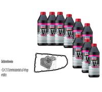 9 L Liqui Moly Top Tec Atf 1400 Febi Filtro Olio Trasmissione per Nissan Qashqai