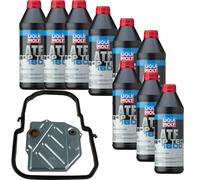 9 L Liqui Moly Top Tec ATF 1600 MANN Filtro Olio Cambio Per Mercedes Classe C SL