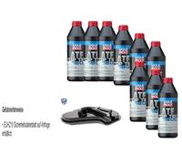 9 L Liqui Moly Top Tec Atf 1600 Vaico Filtro Olio Trasmissione per Jeep Gran