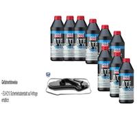 9 L Liqui Moly Top Tec Atf 1600 Vaico Filtro Olio Trasmissione per Jeep Grand