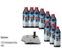 9 L Liqui Moly Top Tec Atf 1600 Vaico Filtro Olio Trasmissione per la Mercedes
