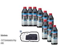 9 L Liqui Moly Top Tec Atf 1600 Vaico Filtro Olio Trasmissione per Mercedes