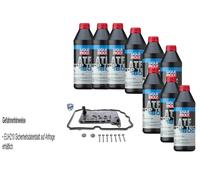 9 L Liqui Moly Top Tec Atf 1600 Vaico Filtro Olio Trasmissione per Mercedes-Benz