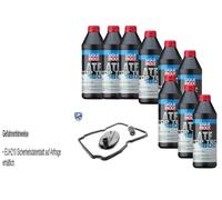 9 L Liqui Moly Top Tec Atf 1600 Vaico Filtro Olio Trasmissione per Mercedes G