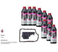 9 L LIQUI MOLY Top Tec ATF 1850 DENCKERMANN Filtro Olio Cambio Per Mazda CX-30 M