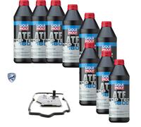 9 L Liqui Moly Top Tec per Cambio Atf 1600 Vaico Filtro Olio Trasmissione per