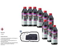 9 L Liqui Moly Top Tec per Cambio Atf 1900 Vaico Filtro Olio Trasmissione per