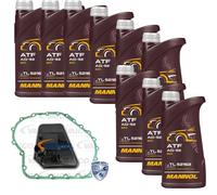 9 L MANNOL ATF AG52 VAICO Filtro Olio Cambio Per Audi A6 Avant 2.5 TDI Quattro
